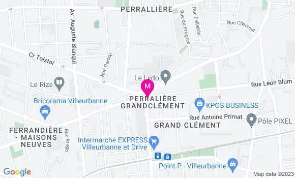 Localisation Restaurant  Pizz and Roll
