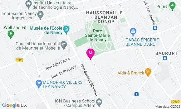 Localisation Bistrot de l