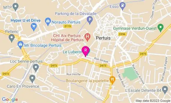 Localisation Restaurant  Le Nature