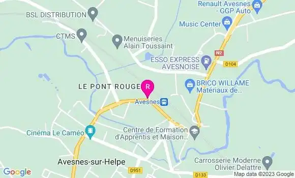 Localisation Restaurant  L