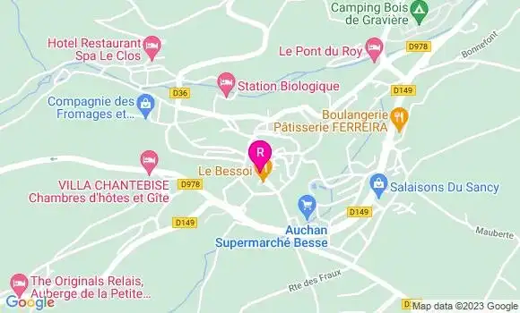 Localisation Restaurant  Bar de la Gayme