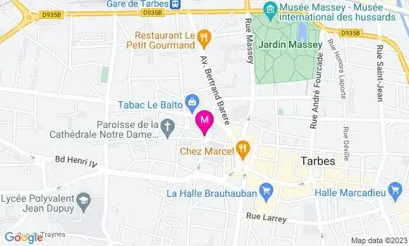 Localisation Restaurant  L