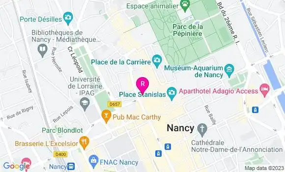 Localisation Restaurant  L