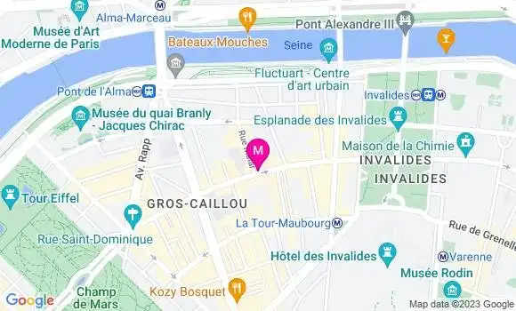 Localisation Restaurant  Le Malabar