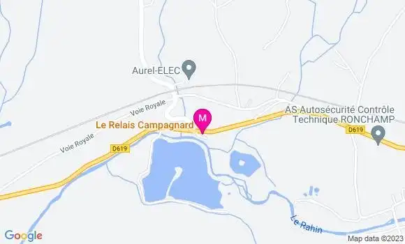 Localisation Restaurant  Le Relais Campagnard