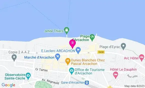 Localisation Restaurant  La Marina