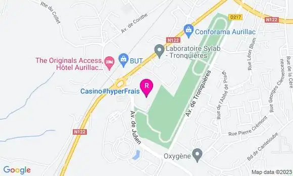 Localisation Restaurant  A La Bonne Heure