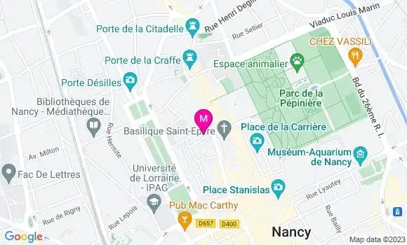 Localisation Restaurant Gastronomique La Toq