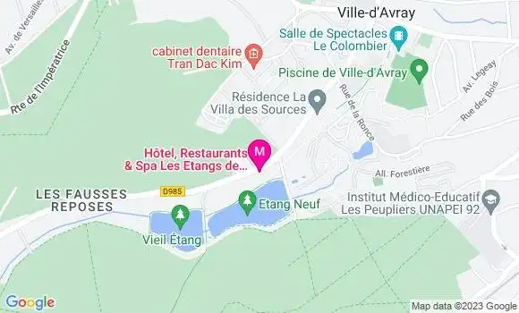 Localisation Restaurant  Le Café des Artistes