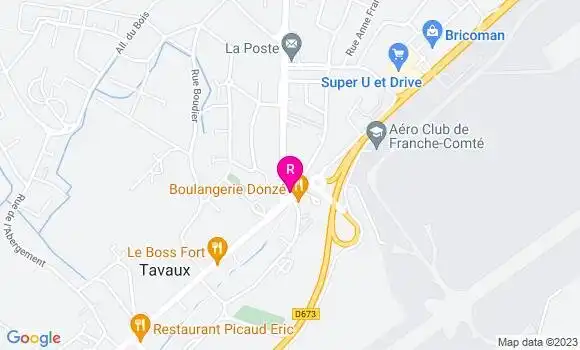 Localisation Restaurant  Bar des Sports