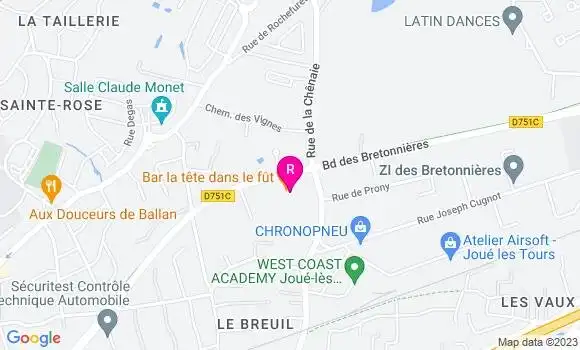 Localisation Solo Restaurant