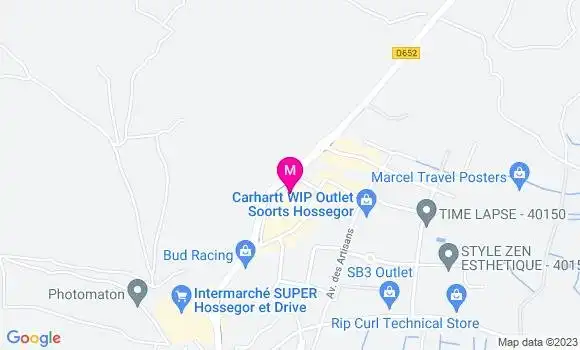 Localisation Restaurant  Harvest