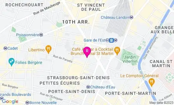 Localisation Restaurant  L