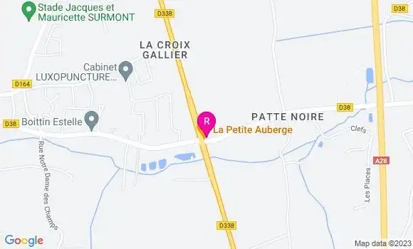 Localisation La Petite Auberge
