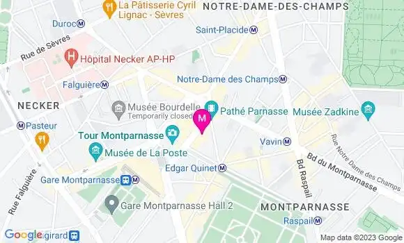 Localisation Pub The Financier