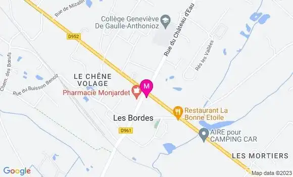 Localisation Restaurant  La Bonne Etoile