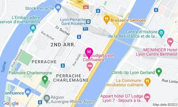 Localisation Restaurant  Le Jardin d
