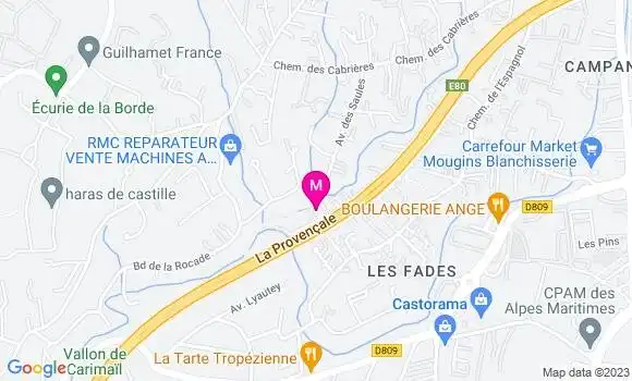 Localisation Restaurant  Le Club Absolu
