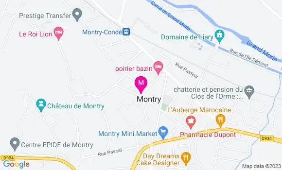 Localisation Restaurant  Le Refectoire
