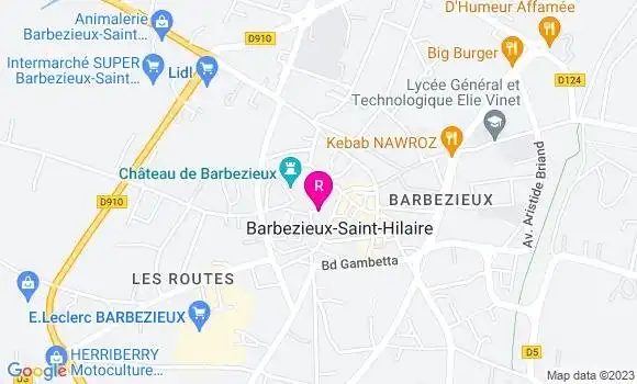 Localisation Restaurant  Le Château