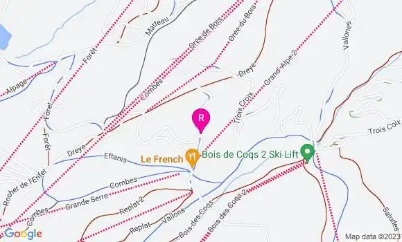 Localisation Restaurant  Le French