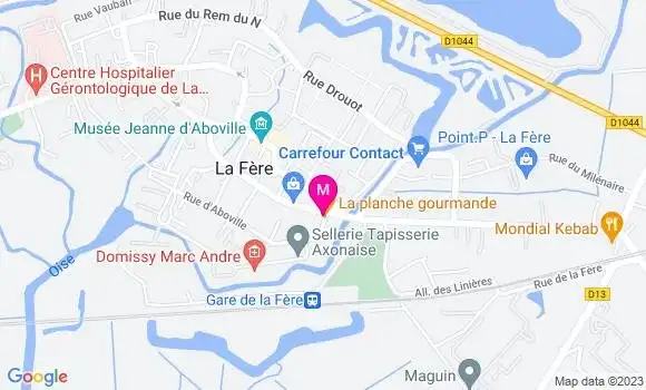 Localisation Restaurant  La Planche Gourmande