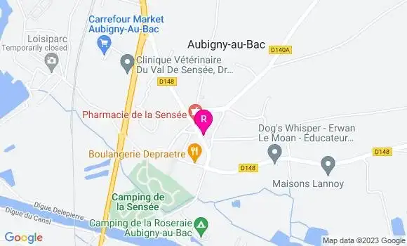 Localisation Restaurant  Delille Laurent