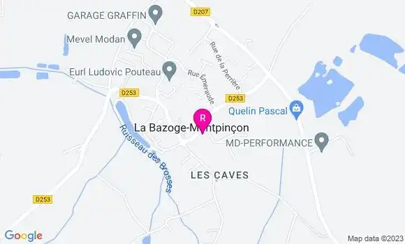 Localisation Restaurant  La Gourmandine