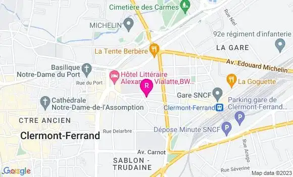Localisation Restaurant Bar Le Petit Albert