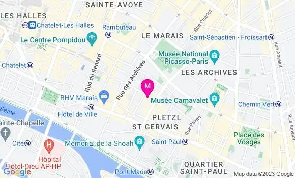 Localisation Restaurant Bar La Panfoulia