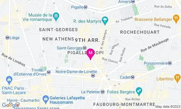 Localisation Restaurant Bar Le Bergerac