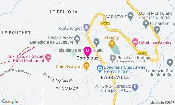 Localisation Restaurant  La Ferme