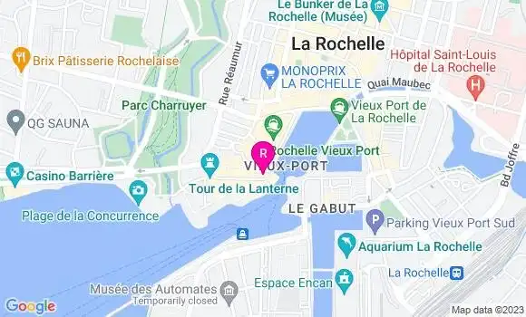 Localisation Le Bistrot d