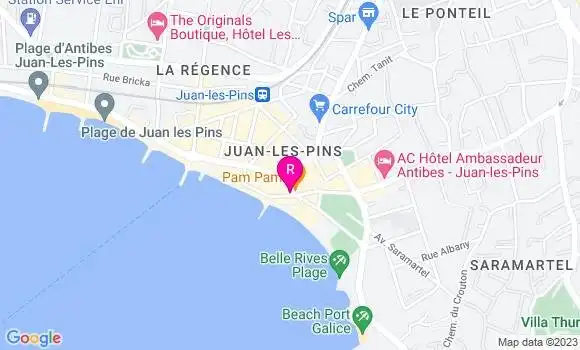 Localisation Restaurant  L