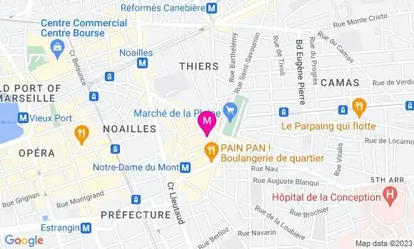 Localisation Restaurant  Le Quinze
