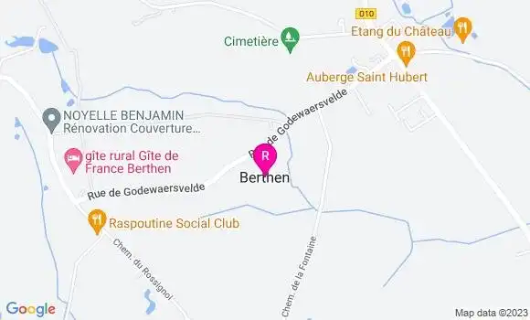 Localisation Auberge Saint Hubert