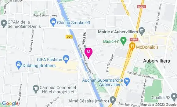 Localisation Restaurant  Le 185