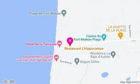 Localisation Restaurant  L