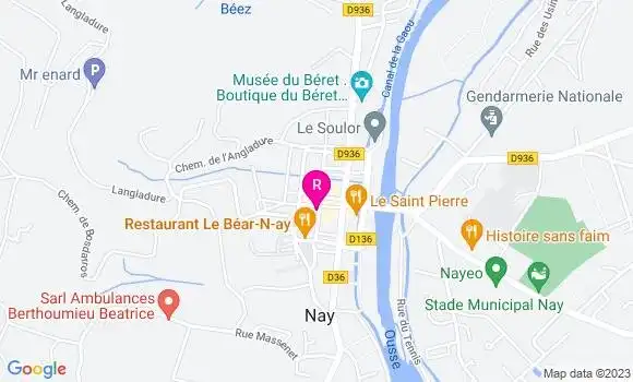 Localisation Restaurant Italien Chez Ludo