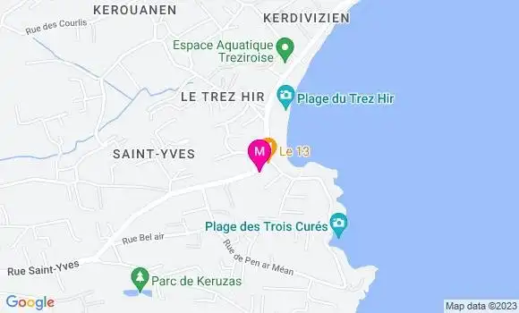 Localisation Crêperie Kan Ar Mor