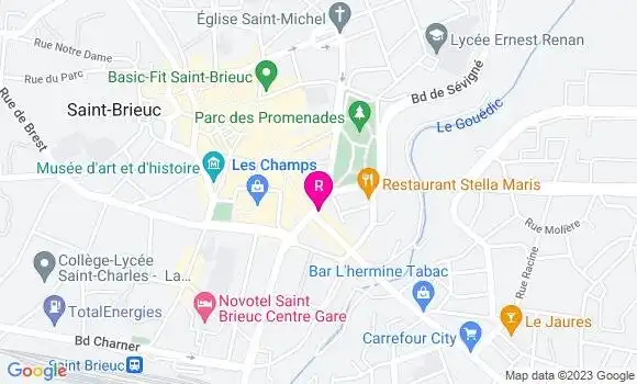 Localisation Restaurant  Ernest