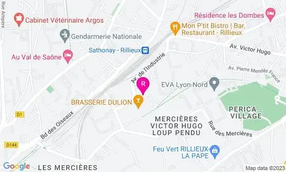 Localisation Restaurant  L