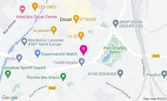 Localisation Restaurant  L