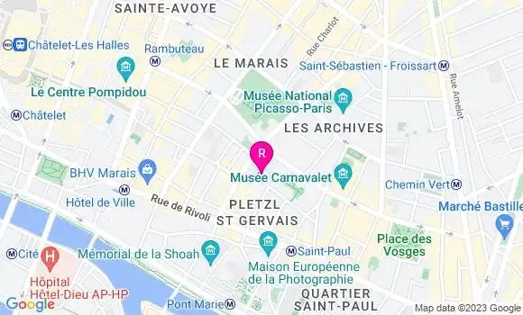 Localisation Restaurant  Chez Marianne