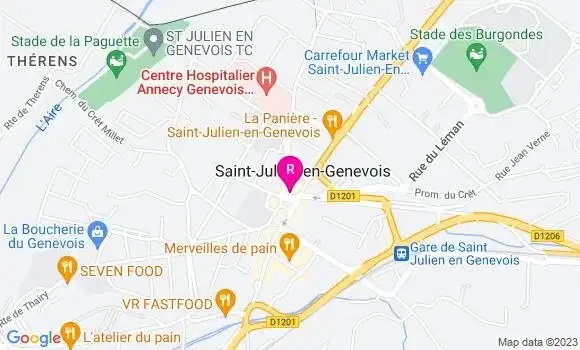 Localisation Restaurant  La Diligence