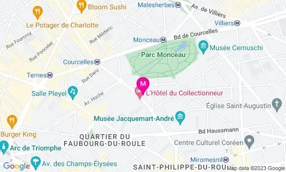 Localisation Brasserie Le Parthénon