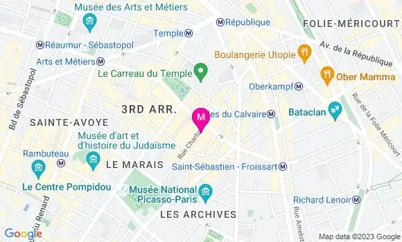 Localisation Restaurant Bar Le Mensch