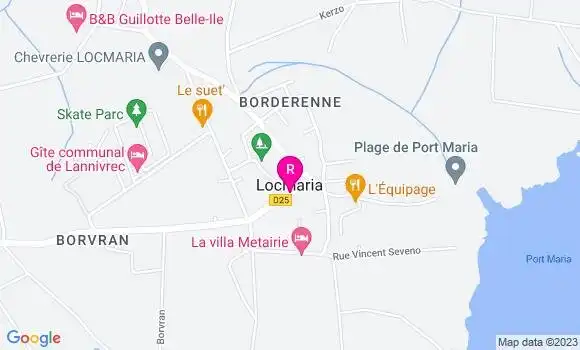 Localisation Restaurant  Le Transat