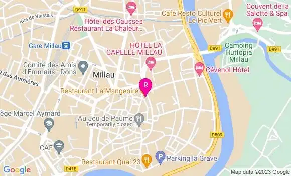 Localisation Restaurant  La Mangeoire