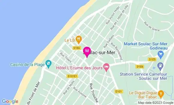 Localisation Pizzeria Chez Pep